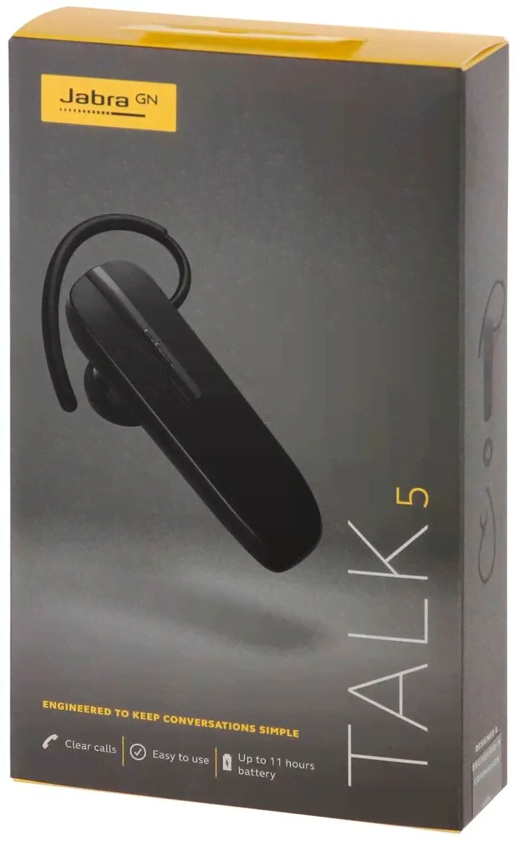 Jabra Bluetooth-гарнитура Jabra Talk 5, black наушники-4